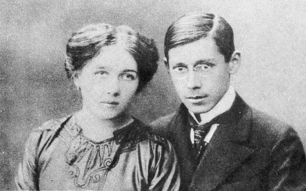 Józef Retinger z pierwszą żoną, Otylią Zubrzycką