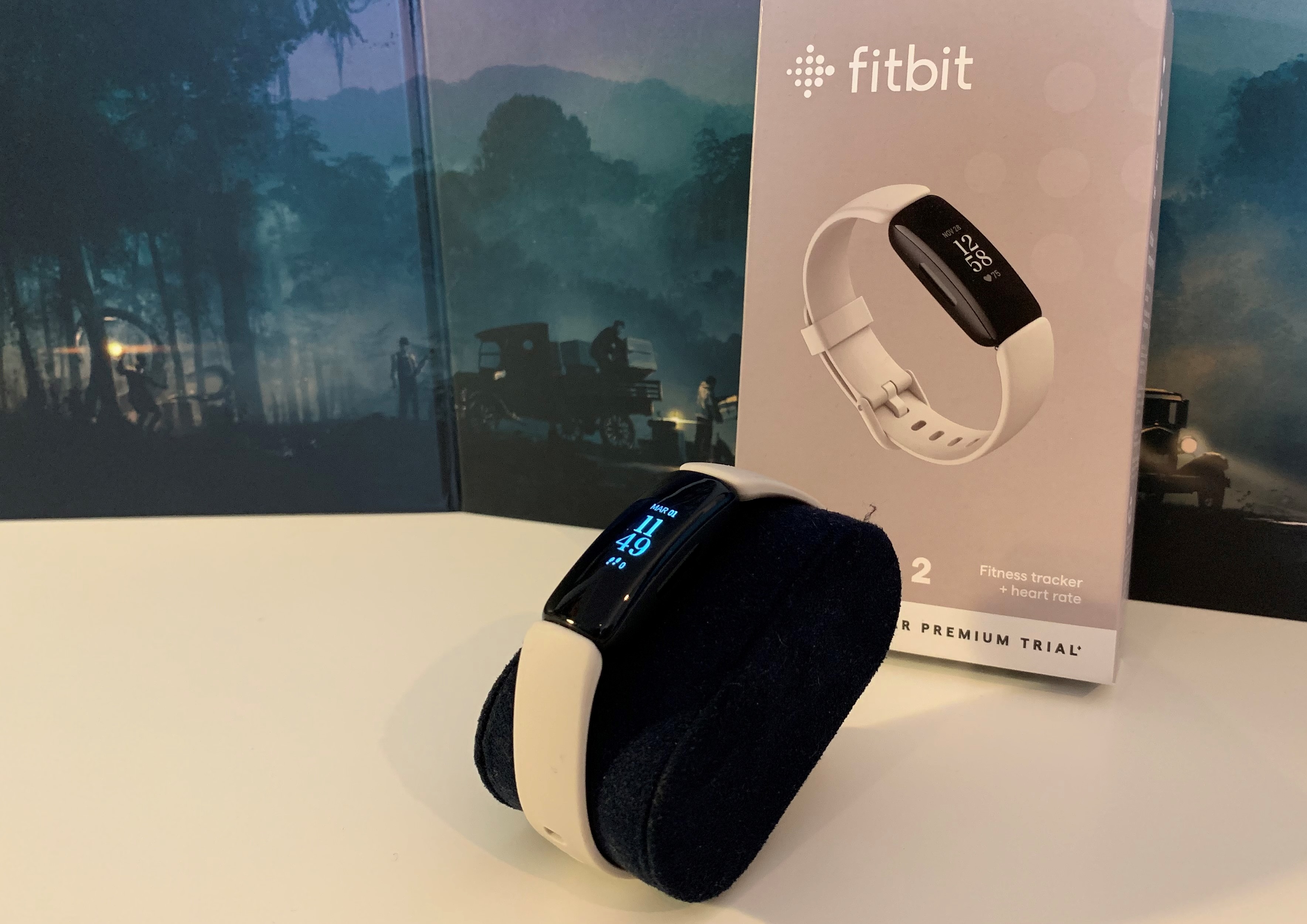 Google Fitbit Inspire 2 czarno różowy + Fitbit Premium - Smartbandy - Sklep  komputerowy 