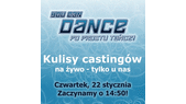 You can dance - dzisiejszy casting na żywo w Internecie